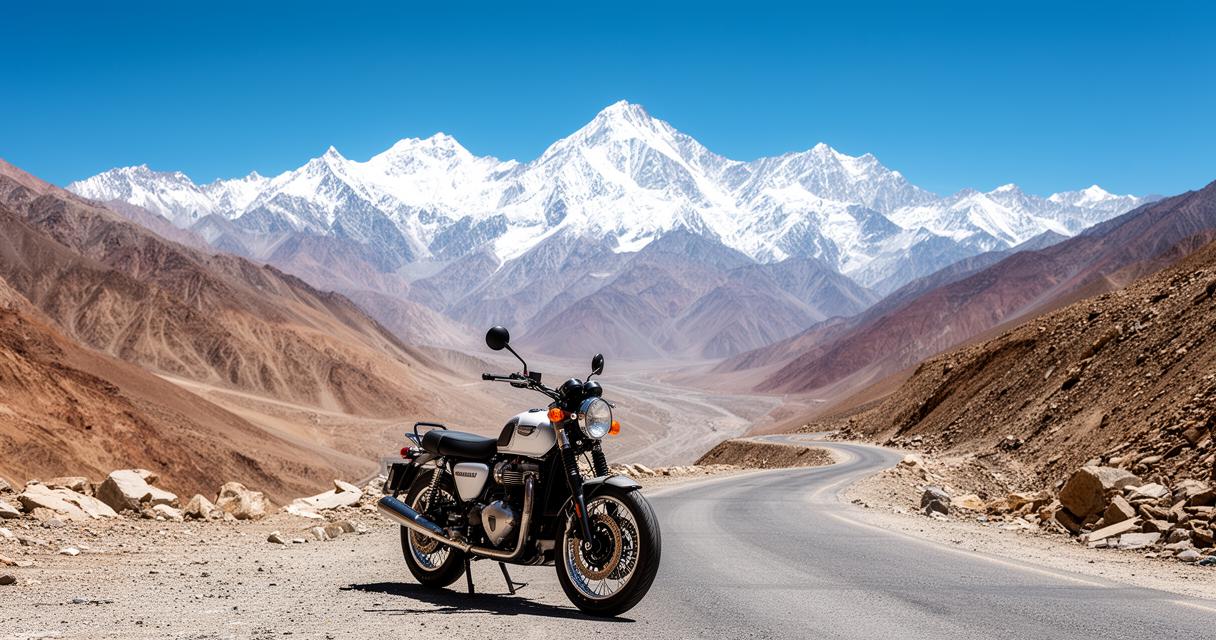 Découvrez l&rsquo;Himalaya à moto : une aventure inoubliable sur les routes du Ladakh et au-delà